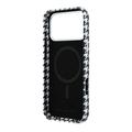 iPhone 17 Pro Max Karl Lagerfeld Houndtand Harpiksplade Cover - MagSafe-kompatibelt