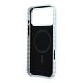 iPhone 17 Pro Max Karl Lagerfeld Houndtand Harpiksplade Cover - MagSafe-kompatibelt - Blå