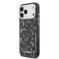 iPhone 17 Pro Max Karl Lagerfeld IML Leopard Cover - MagSafe-kompatibel - Grå