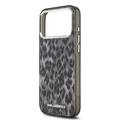 iPhone 17 Pro Max Karl Lagerfeld IML Leopard Cover - MagSafe-kompatibel - Grå