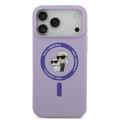 iPhone 17 Pro Max Karl Lagerfeld Karl and Choupette MagSafe Cover i flydende silikone
