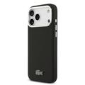 iPhone 17 Pro Max Lacoste Iconic Petit Pique Kamerastativ Cover - MagSafe-kompatibel - Sort