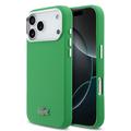 iPhone 17 Pro Max Lacoste Iconic Petit Pique Metal Logo Cover - MagSafe-kompatibelt