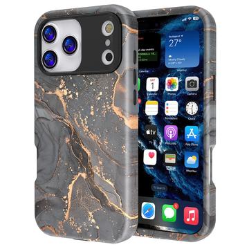 iPhone 17 Pro Max luksus marmor hybrid cover