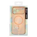 iPhone 17 Pro Max Momax CaseForm Lite MagSafe cover - gennemsigtig orange