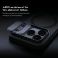 iPhone 17 Pro Max Nillkin CamShield Pro Magnetic Hybrid Cover - Gennemsigtig sort