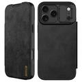iPhone 17 Pro Max Nillkin Qin Pro Flip Cover - Sort