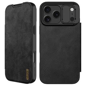 iPhone 17 Pro Max Nillkin Qin Pro Flip Cover - Sort