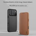 iPhone 17 Pro Max Nillkin Qin Pro Flip Cover - Sort