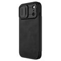 iPhone 17 Pro Max Nillkin Qin Pro Flip Cover - Sort