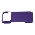 iPhone 17 Pro Max Gummibelagt Plastik Cover - Lilla