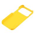 iPhone 17 Pro Max Gummibelagt Plastik Cover - Gul