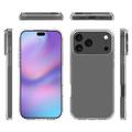 iPhone 17 Pro Max Ridsefast Hybrid Cover - Gennemsigtig