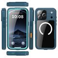 iPhone 17 Pro Max Shellbox M Series IP68 vandtæt cover - dykkercover med MagSafe-kompatibilitet - Blå