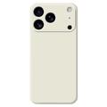 iPhone 17 Pro Max Stødsikkert Silikone Cover - Beige