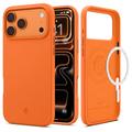 iPhone 17 Pro Max Spigen Silicone Fit MagFit Cover - Kosmisk Orange