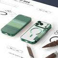 iPhone 17 Pro Max Stilfuldt magnetisk flip-etui med RFID-kortpladser