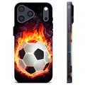 iPhone 17 Pro Max TPU Cover - Fodbold Flamme