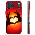 iPhone 17 Pro Max TPU Cover - Hjertesilhuet