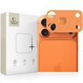 iPhone 17 Pro Max Tech-Protect Camalloy Fit+ kamerabeskytter i aluminium - Kosmisk Orange