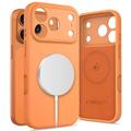 iPhone 17 Pro Max Tech-Protect flydende silikone cover - MagSafe-kompatibel - Kosmisk Orange