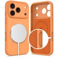 iPhone 17 Pro Max Tech-Protect flydende silikone cover - MagSafe-kompatibel - Kosmisk Orange