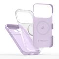 iPhone 17 Pro Max Tech-Protect flydende silikone cover - MagSafe-kompatibel - Lilla