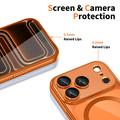 iPhone 17 Pro Max Tech-Protect MagFlex Cover - MagSafe-kompatibelt - Klar / Kosmisk Orange
