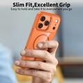 iPhone 17 Pro Max Tech-Protect Magmat Cover - MagSafe Kompatibel - Kosmisk Orange / Klar