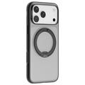 iPhone 17 Pro Max Torras O Fitness Cover med 360 kickstand - MagSafe-kompatibel - Sort