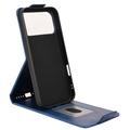 iPhone 17 Pro Max lodret flip-etui med stativ