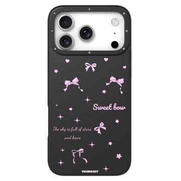 iPhone 17 Pro Max Youngkit Sweetheart Story Series MagSafe TPU Cover - sød sløjfe
