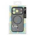 iPhone 17 Pro Momax CaseForm Lite MagSafe cover - gennemsigtig sort