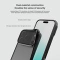 iPhone 17 Pro Nillkin CamShield Prop Hybrid Cover - Gennemsigtig sort