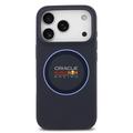 iPhone 17 Pro Oracle Red Bull Racing Blue Ring Flydende Silikone Cover - MagSafe-kompatibel - Flåde