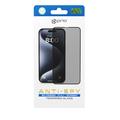 iPhone 17 Pro Prio 3D Anti-Spy Skærmbeskyttelse Hærdet Glas - 9H - Sort kant