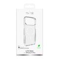 iPhone 17 Pro Puro Lite Mag Hybrid Cover - hvid / gennemsigtig