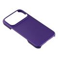 iPhone 17 Pro Gummibelagt Plastik Cover - Lilla