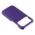 iPhone 17 Pro Gummibelagt Plastik Cover - Lilla