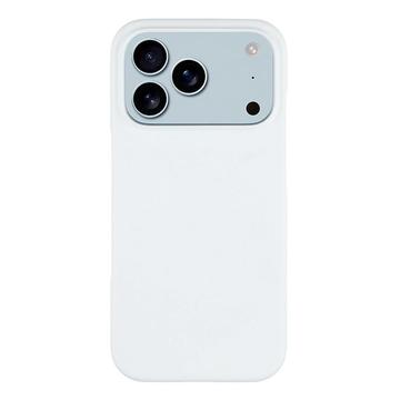 iPhone 17 Pro Gummibelagt Plastik Cover - Hvid