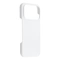 iPhone 17 Pro Gummibelagt Plastik Cover - Hvid