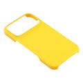 iPhone 17 Pro Gummibelagt Plastik Cover - Gul