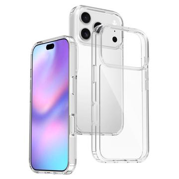 iPhone 17 Pro Ridsefast Hybrid Cover - Gennemsigtig