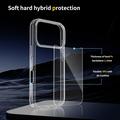 iPhone 17 Pro Ridsefast Hybrid Cover - Gennemsigtig
