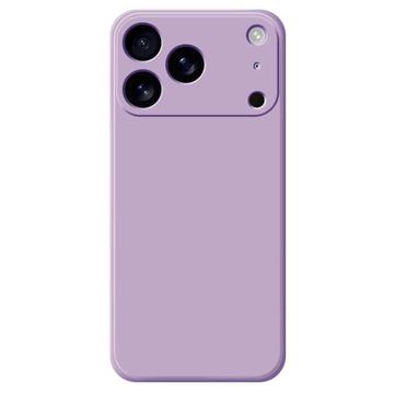 iPhone 17 Pro Stødsikkert Silikone Cover - lilla