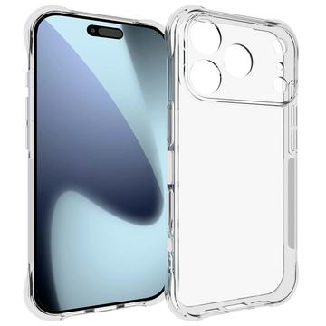 iPhone 17 Pro Stødtæt TPU Cover - Gennemsigtig