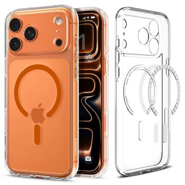 iPhone 17 Pro Spigen Ultra Hybrid Mag Cover - Klar / Orange