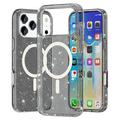 iPhone 17 Pro Stylish Glitter Series Hybrid Cover - MagSafe kompatibel