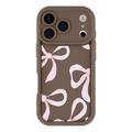 iPhone 17 Pro Stilfuldt stødsikkert TPU cover med forhøjede kanter