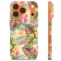 iPhone 17 Pro TPU Cover - Lyserøde Blomster